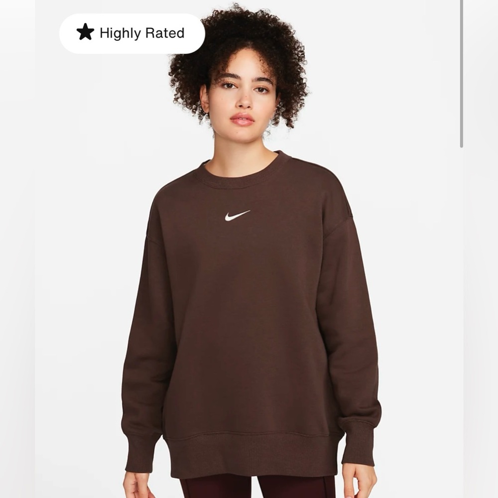 Nike Oversized Crew-Neck Sweatshirt small